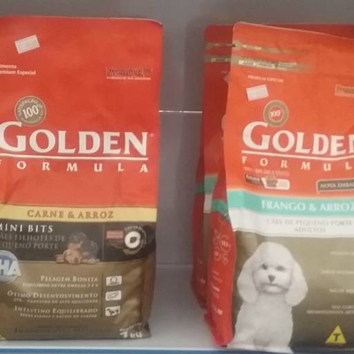 Comprar o produto de Golden Formula mini bits ( varios sabores) em A Classificar pela empresa São Francisco Petshop em Jundiaí, SP por Solutudo