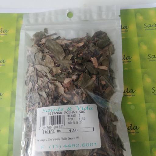 Pitanga folhas por Saúde e Vida