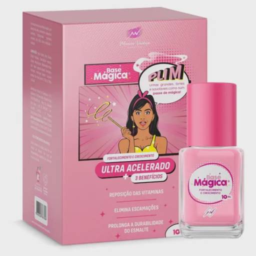 Fortalecedor de Unhas Base Mágica 10ml - 1 Und em Curitiba, PR por Stylus BuyShop