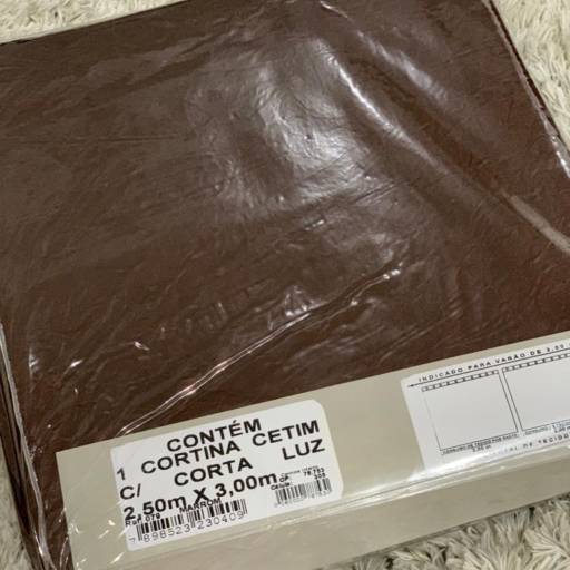 Cortina Cetim Cristal com Corta Luz Film em Osasco, SP por Madalena Decoraçoes