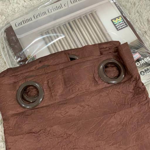 Cortina Cetim Cristal com Corta Luz Film em Osasco, SP por Madalena Decoraçoes