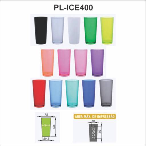 Copo Ice em São José do Rio Preto, SP por Public Gráfica e Brindes