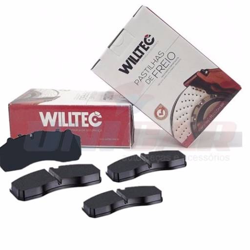 Pastilha de Freio Willtec  em Atibaia, SP por Auto Peças Brasil