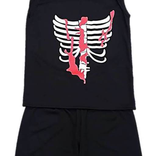 2777 - Conjunto esqueleto juvenil (tamanho 12) em Tietê, SP por Fantasia & Folia