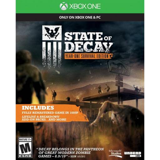 State of Decay: Year One Survival Edition - XBOX ONE (Usado) em Tietê, SP por IT Computadores e Games