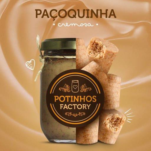 Comprar o produto de Paçoquinha em Bolos e Doces pela empresa Potinhos Factory em Indaiatuba, SP por Solutudo