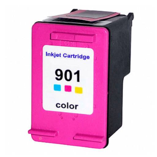 Cartucho HP 901 CC656AB Colorido COMPATÍVEL | J4580 J4680 J4660 J4500 J4550 13ml