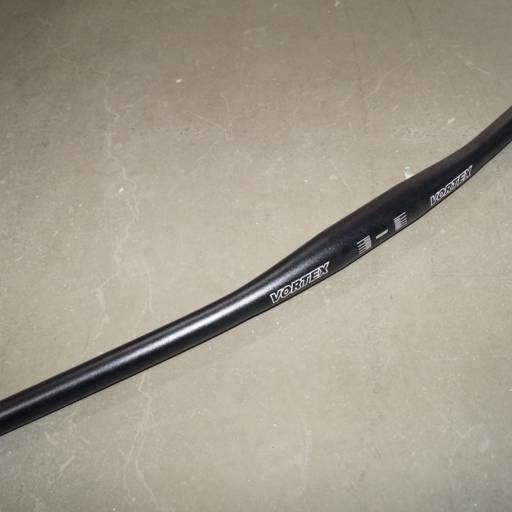 Guidão Mtb Alumínio Reto Flat Largo 780mm 31.8 10ºbacksweep Preto em Bauru, SP por Two Force Bike Shop