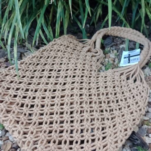 Bolsa de macramê - AcUB 	 Bolsa de macramê - AcUB