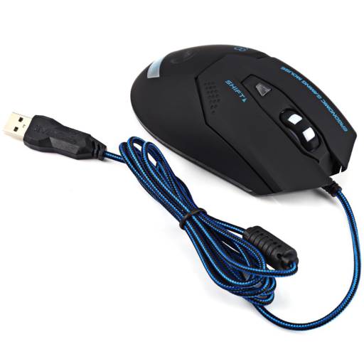 Mouse Gamer Estone X8 Usb Led Óptico 2400 Dpi 6 Botões por Sell Acessórios 