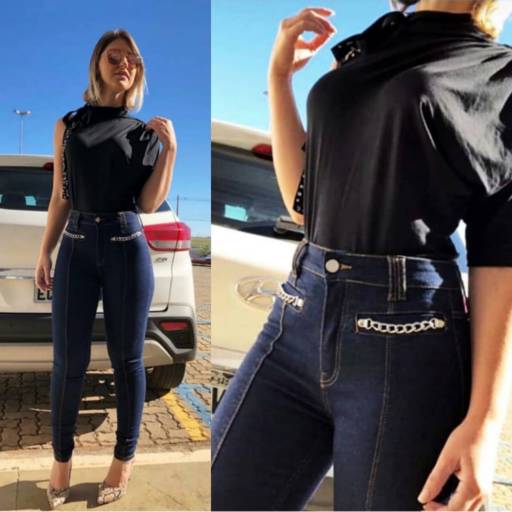 T-shirt ombro só carla  por Loja Catherine