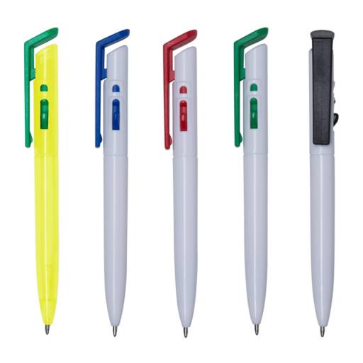 01098L Caneta Plástica em São José do Rio Preto, SP por Public Gráfica e Brindes