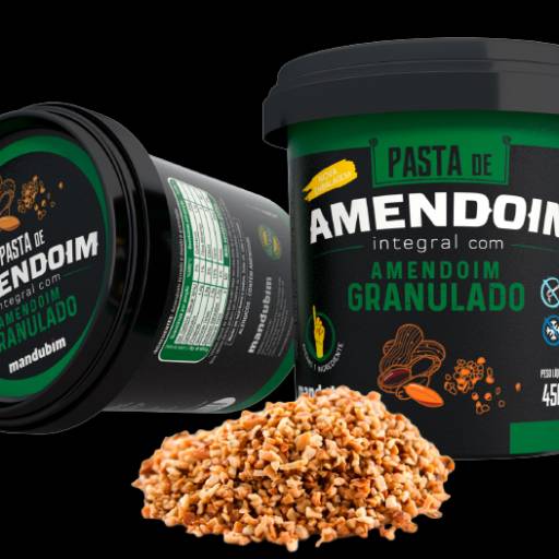 Pasta de Amendoim Granulado