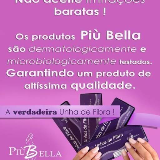 Fibra De Vidro Premium Piubella 100un.  por Piu Bella Revendedor Araçatuba