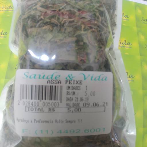 Assa peixe por Saúde e Vida