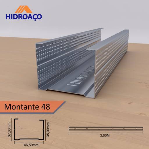 Perfis Drywall em Riviera de Santa Cristina XIII, SP por Hidroaço