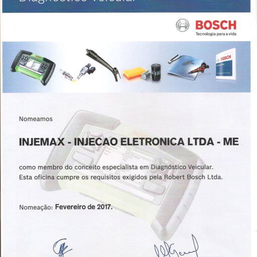 Comprar o produto de Revendedor autorizado Bosch em A Classificar pela empresa Injemax em Assis, SP por Solutudo