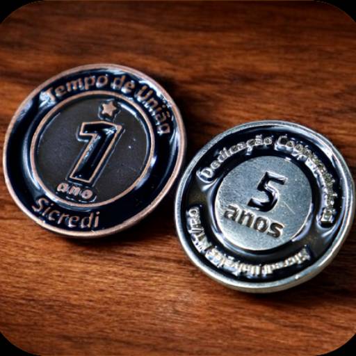 Broche Medalha
