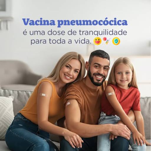 Vacina pneumocócica: uma dose de tranquilidade para a vida toda