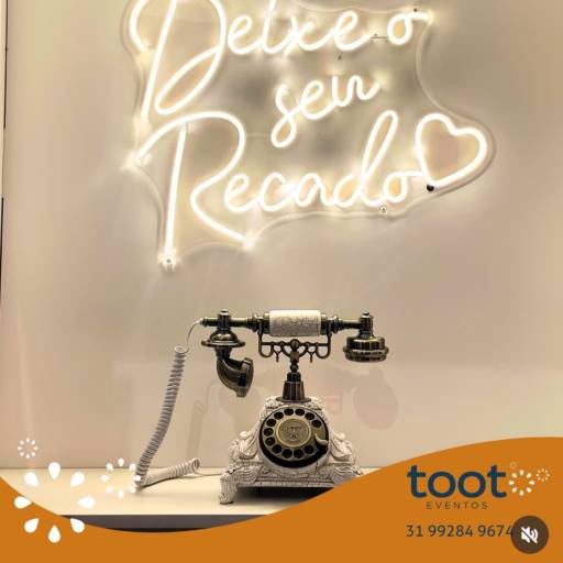 Áudio GuestBook  Telefone Para Mensagns Em Casamento  Aluguel  em Belo Horizonte, MG por Tutitu Animações