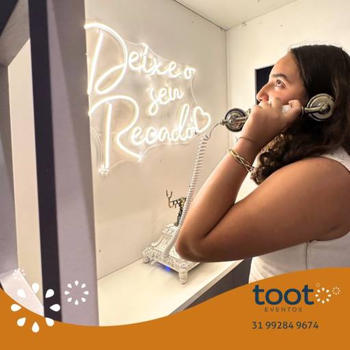 Áudio GuestBook  Telefone Para Mensagns Em Casamento  Aluguel  em Belo Horizonte, MG por Tutitu Animações