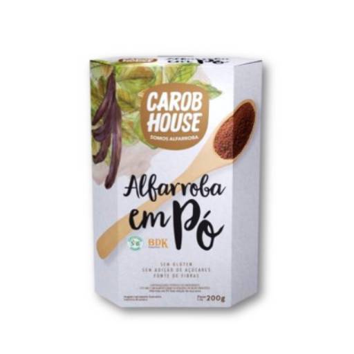 Alfarroba em Pó 200g - Carona House