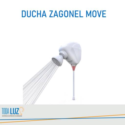 Comprar o produto de Ducha Zagonel Move em Materiais Elétricos pela empresa Toda Luz Materiais Elétricos e Iluminação em Atibaia, SP por Solutudo