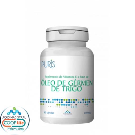 Óleo De Germen De Trigo Puris 250Mg 60 Caps