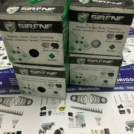 Comprar o produto de Sirene compacta de alta potência  em A Classificar pela empresa Rodrigo Segurança Eletrônica em Birigui, SP por Solutudo