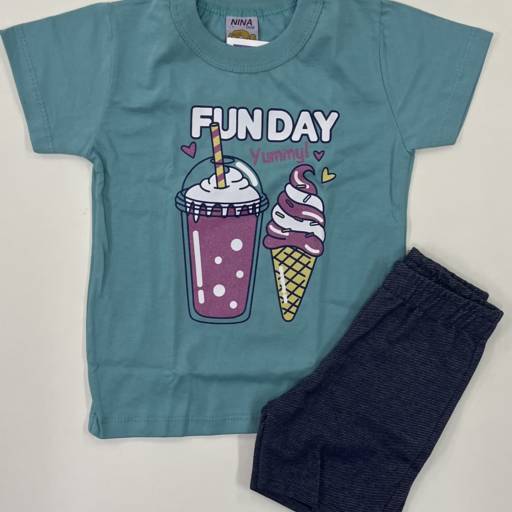 Conjunto feminino infantil Nina Child em Uberlândia, MG por Lojas Dom Flavittos