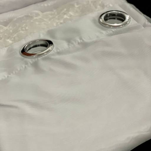 Cortina Duplex Voil Bordado em Osasco, SP por Madalena Decoraçoes