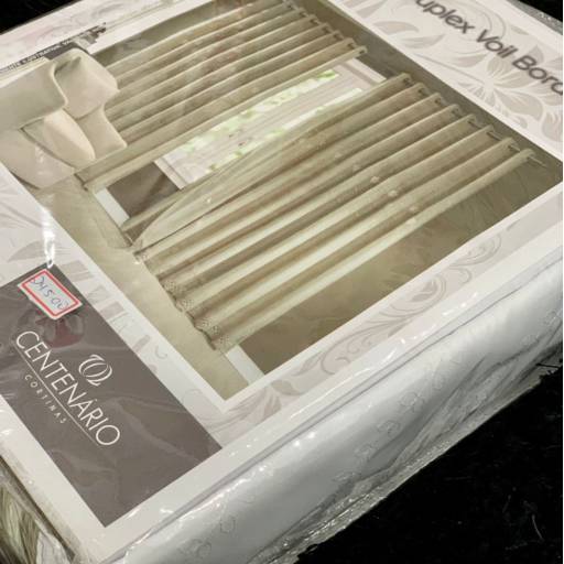 Cortina Duplex Voil Bordado em Osasco, SP por Madalena Decoraçoes