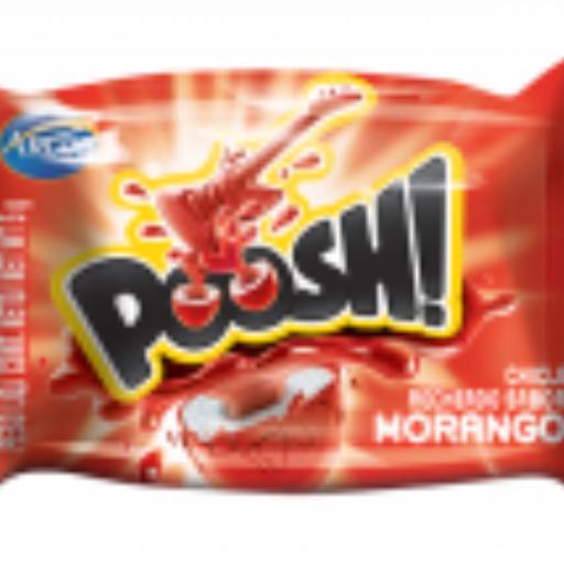 Chiclete Poosh Morango