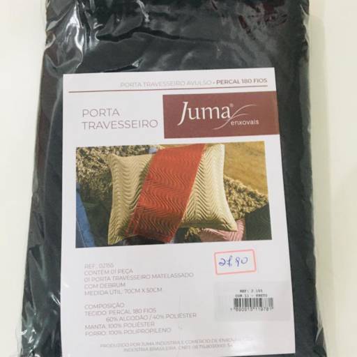Porta travesseiro Juma Percal 180 fios em Osasco, SP por Madalena Decoraçoes