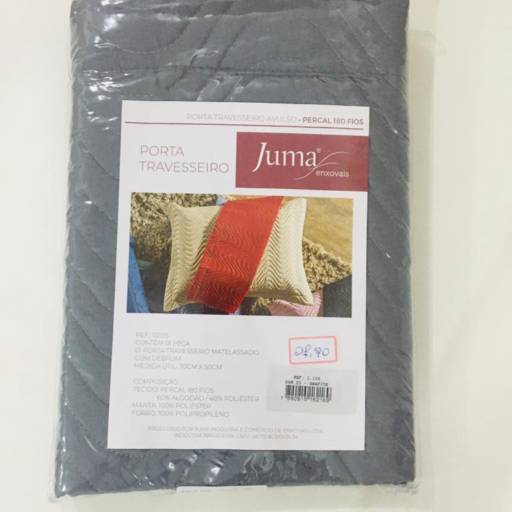 Porta travesseiro Juma Percal 180 fios em Osasco, SP por Madalena Decoraçoes