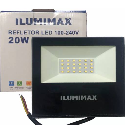 Comprar o produto de Refletor MicroLED SMD Ultra Slin 20W Branco Frio  em A Classificar pela empresa Ponto LED Soluções em Elétrica e Iluminação em Boituva, SP por Solutudo