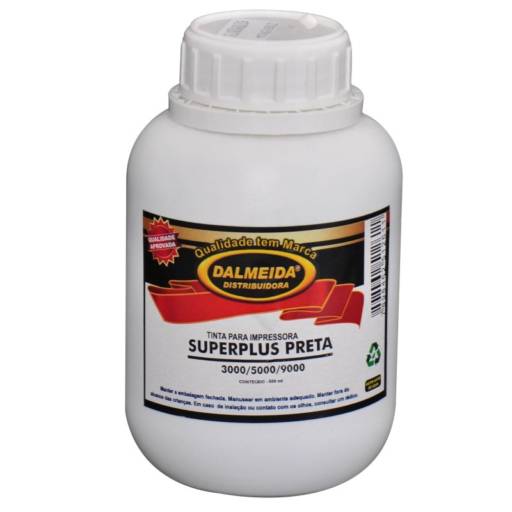 TINTA SUPERPLUS 3000/5000/9000 PRETA (500 ml)