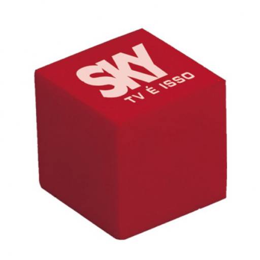 Cubo Anti Stress vinil oco Personalizado em São José do Rio Preto, SP por Public Gráfica e Brindes
