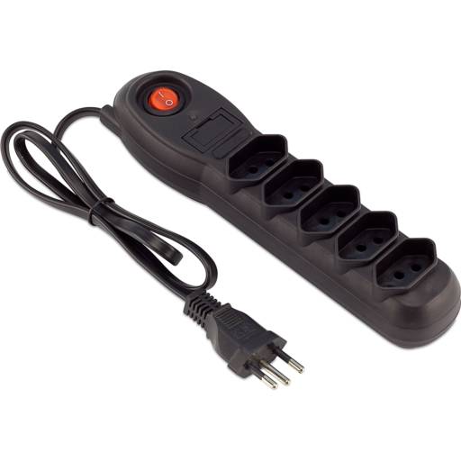 FILTRO DE LINHA 5 TOMADAS 