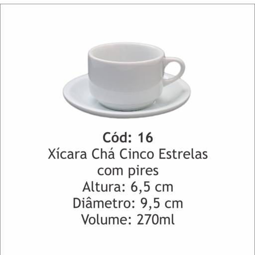 XÍCARAS 270ML- LINHA CAFÉ/CHÁ em São José do Rio Preto, SP por Public Gráfica e Brindes