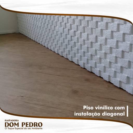 Instalação piso vinílico por Raspadora Dom Pedro
