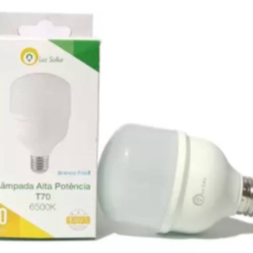 Lâmpada de Led T70 6.500k Branco Frio Luz Sollar  em Boituva, SP por Solução Materiais e Equipamentos