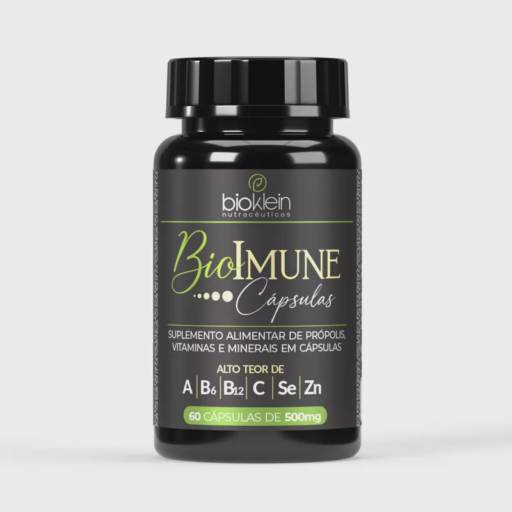 BioImune 500mg com 60 cápsulas - BioKlein