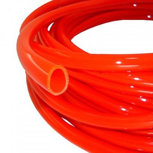 Mangueira siliconada laranja por Casa da Borracha