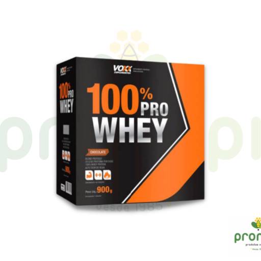 Comprar o produto de 100% PRO Whey Voxx Suplementos 900g em Whey Protein pela empresa Pronapi Produtos Naturais em Foz do Iguaçu, PR por Solutudo