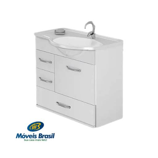 Balcão Rorato 570648 Viena por Móveis Brasil