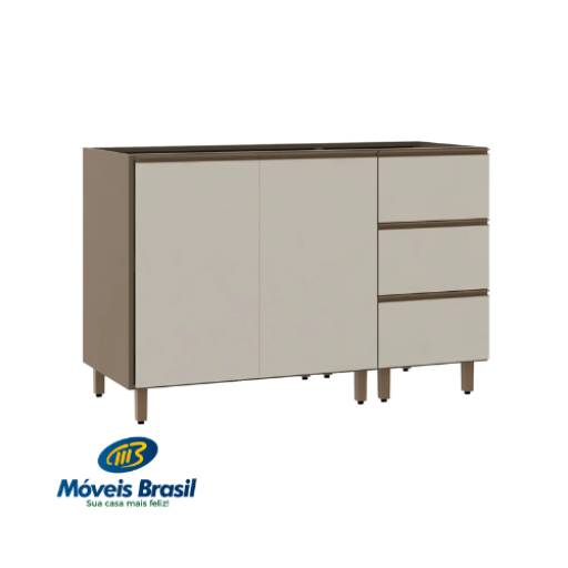 Balcão Salmar Smart por Móveis Brasil