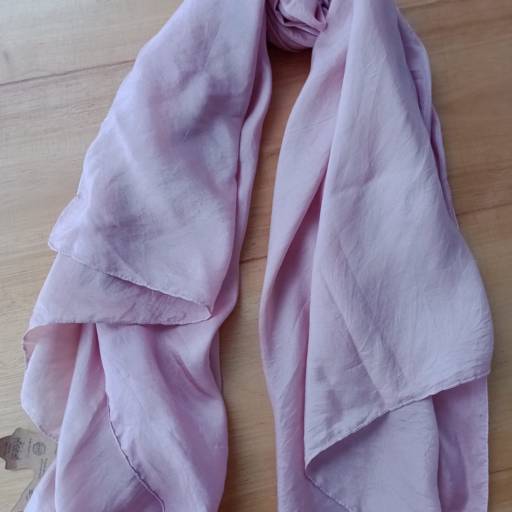 Comprar o produto de Lenço seda pura rosa claro  em Roupas e Acessórios pela empresa Loja Ego 3 p - Roupas e Acessórios Femininos em Botucatu, SP por Solutudo