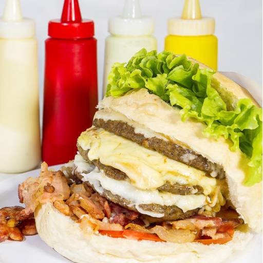 Triplo Burguer por Sdoony Lanches