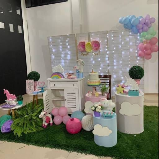 Decoração Unicórnio em Itatiba, SP por Buffet Fun Ville